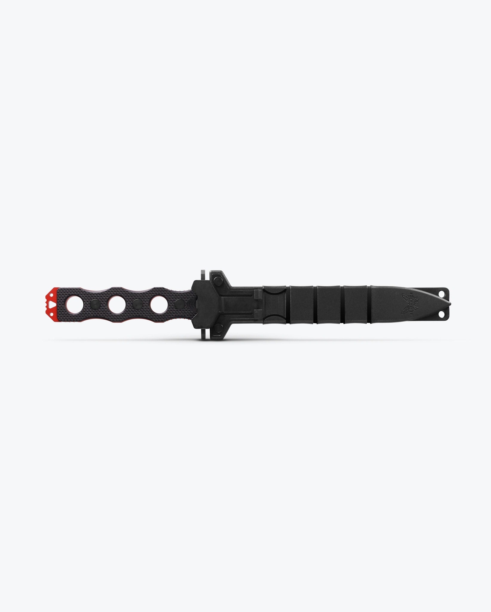 Benchmade SOCP Fixed Blade Trainer 185T sheath side profile