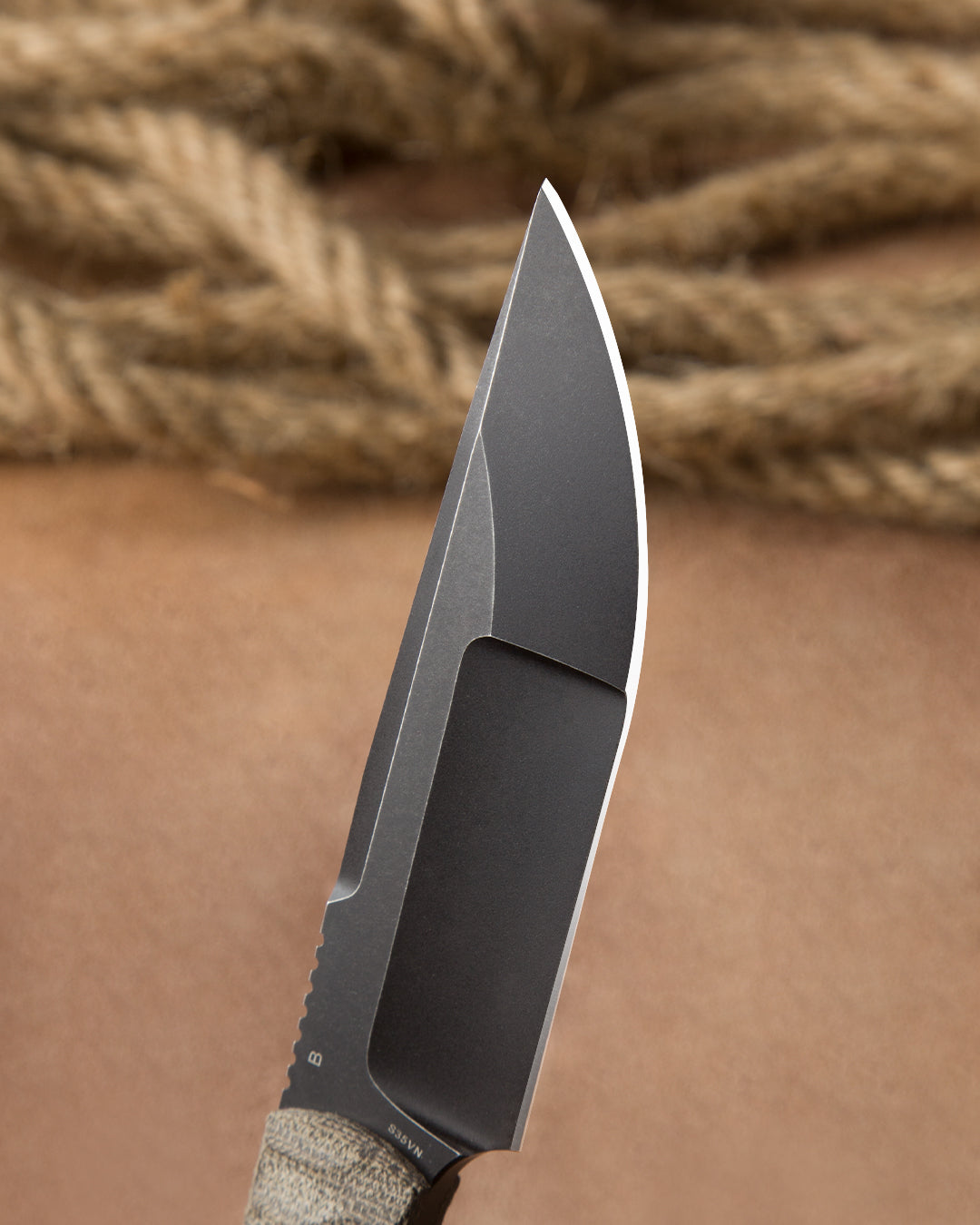 Bestech HEIDIBLACKSMITH#2 BFK04D canvas micarta handle – green canvas micarta, Heidiblacksmith design