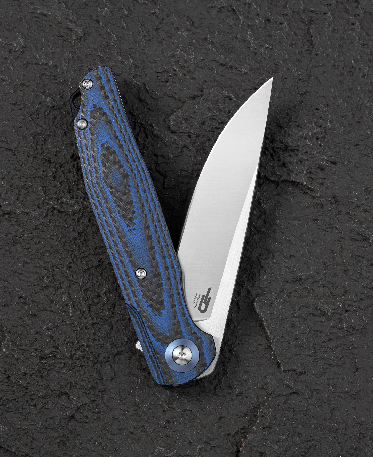 Bestech ASCOT BG19C closed carry – steel pocket clip, 4.92 inch closed length