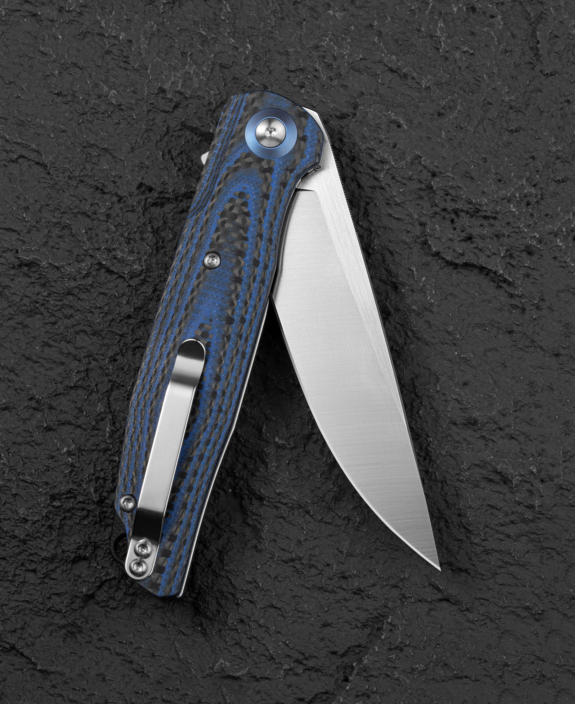 Bestech ASCOT BG19C EDC carry – 137g premium folding knife with carbon fiber G10 handle