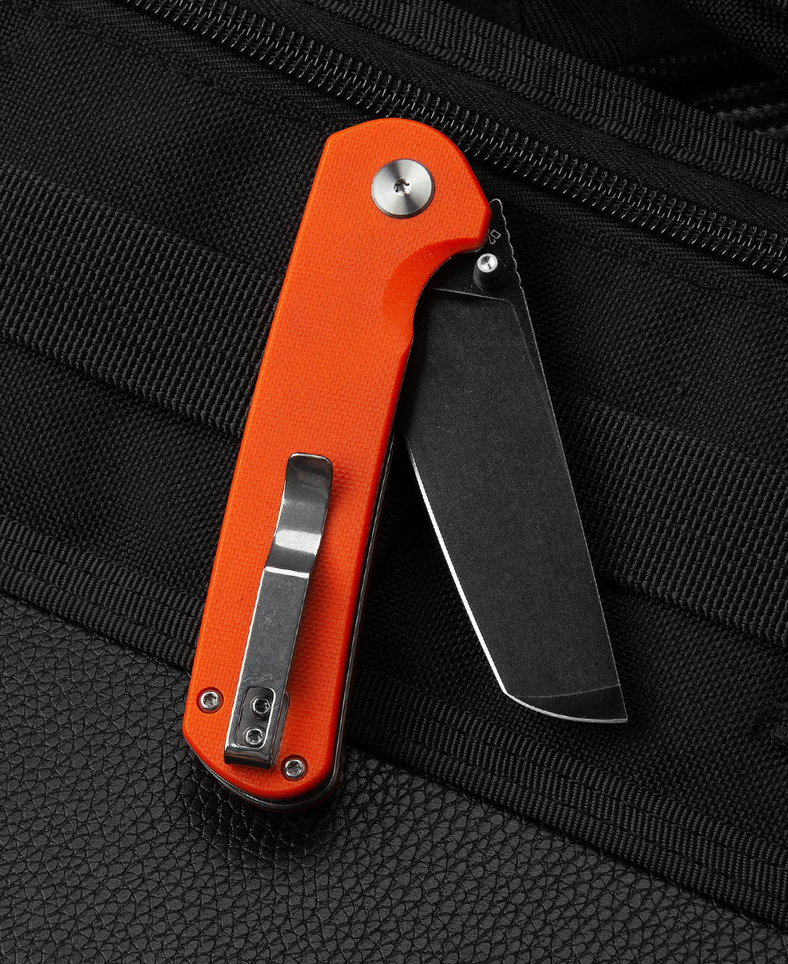 Bestech SLEDGEHAMMER BG31A-2 side view – liner lock, steel clip, ceramic ball bearing pivot
