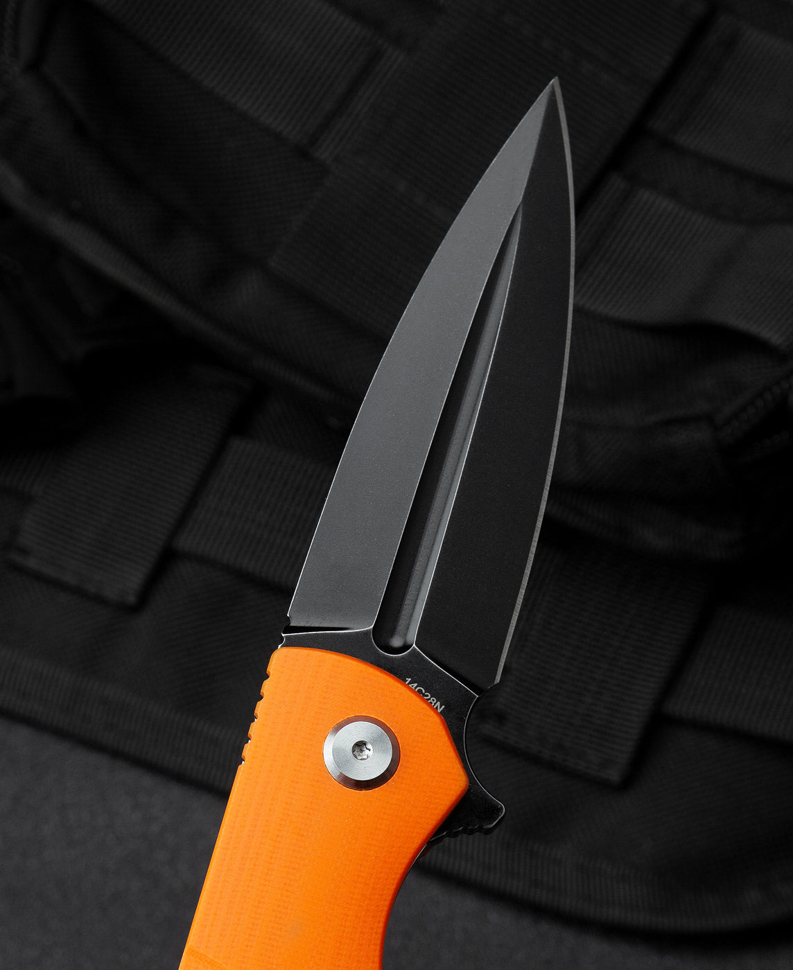 Bestech FIN BG34B-3 EDC carry – 134.5g full-size folding knife for outdoor and field use