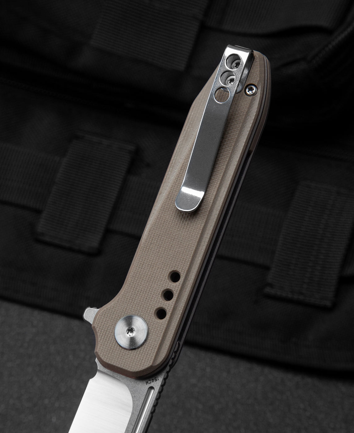 Bestech SYNTAX BG41B beige G10 handle carry – compact 2.84″ blade, everyday carry folder