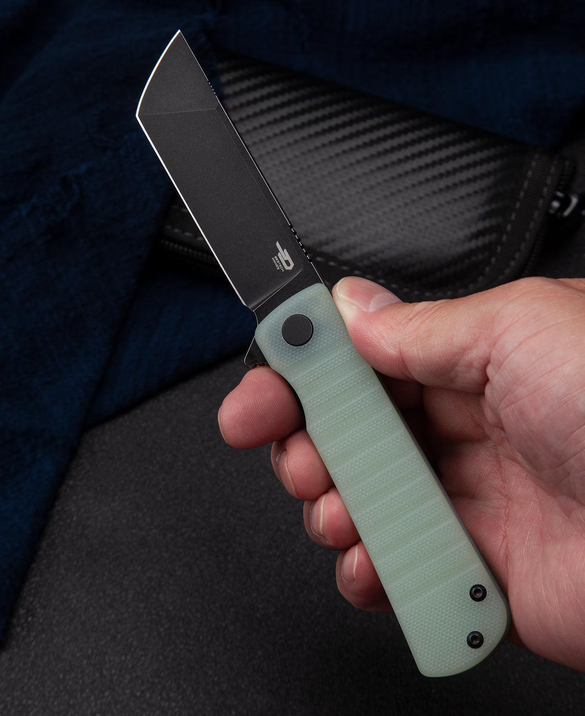 Bestech TITAN BG49A-4 closed carry – 3.84" closed with titanium clip for lightweight daily carry