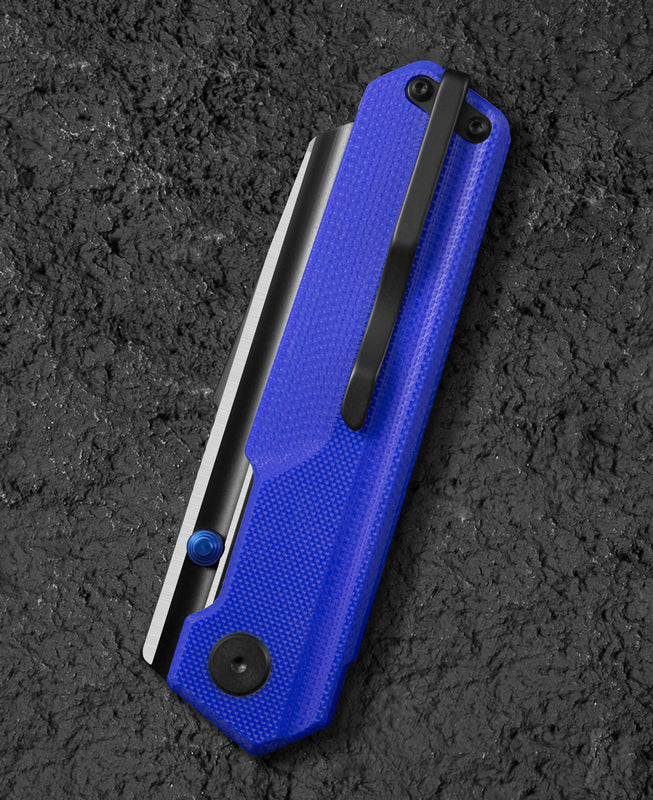 Bestech TARDIS BG54G side view – 0.126" blade thickness, ceramic ball bearing pivot