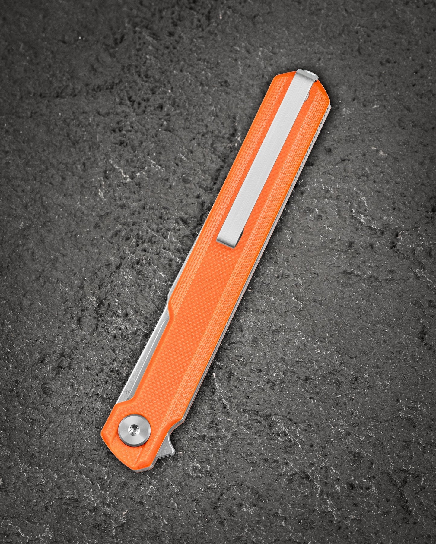 Bestech Duoz BG65B open position – Liner Lock engaged, 3.34″ Stonewash blade
