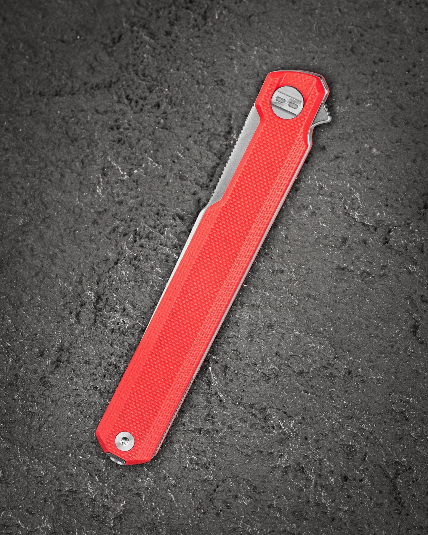 Bestech Duoz BG65C open position – Liner Lock engaged, 3.34″ Satin blade