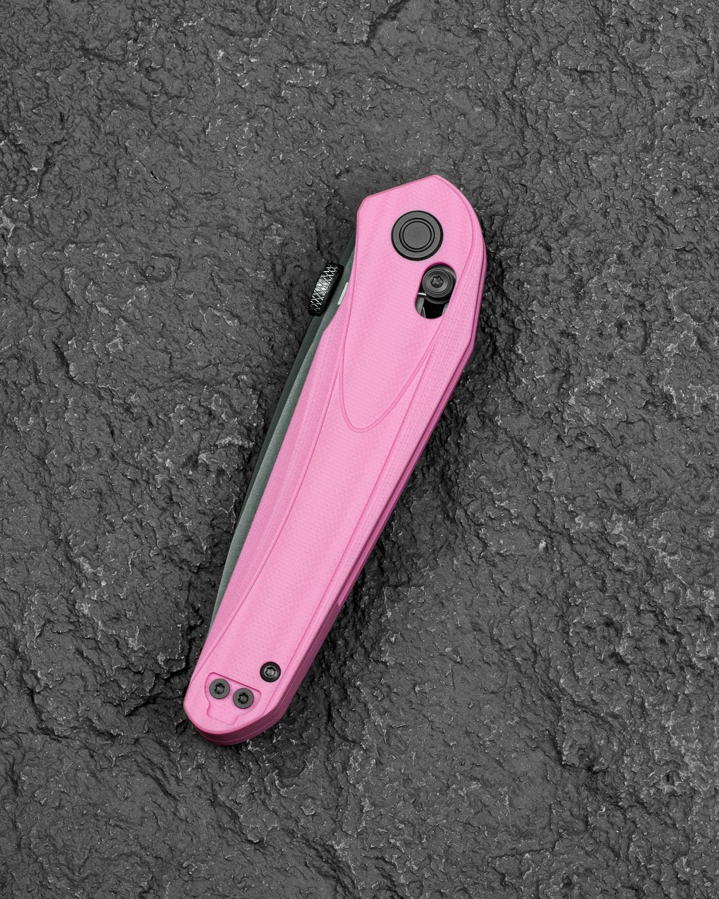 Bestech Mothus BG67E Light Pink G10 scales – ceramic ball bearing pivot