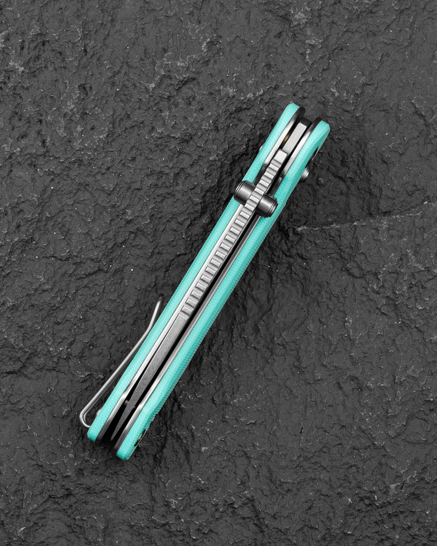 Bestech Cobber BG68B – light blue G10, 14C28N stonewash + satin blade, Bar Lock folding knife