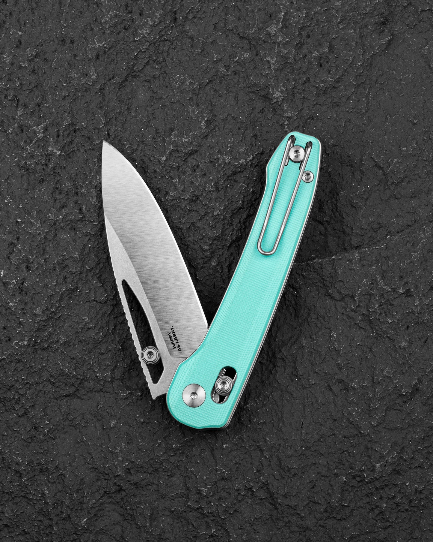Bestech Cobber BG68B light blue G10 scales – fiberglass laminate handle