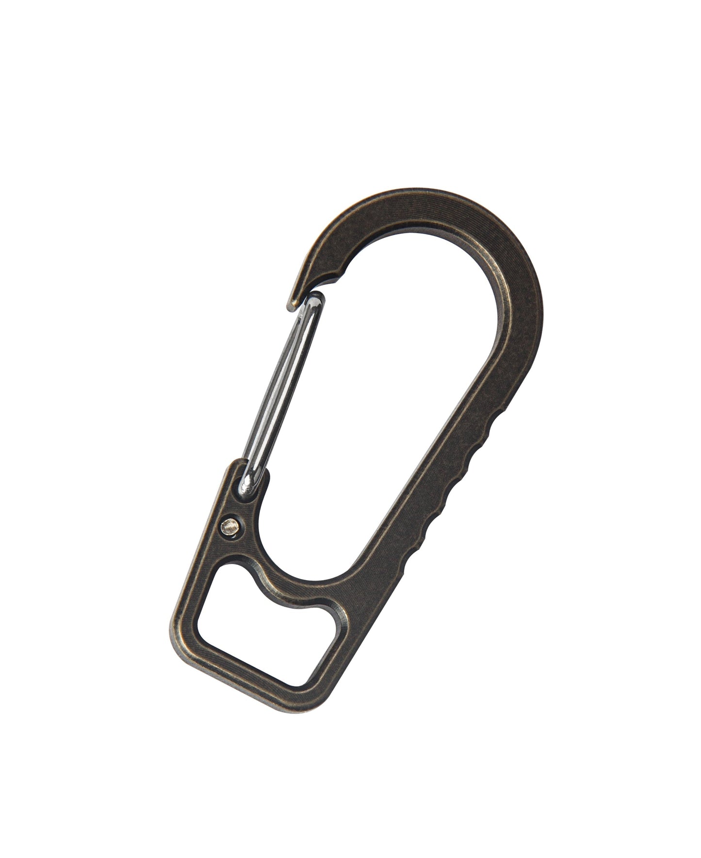 Bestechman Scribe BM16E EDC carry – titanium pen clipped to carabiner for everyday carry