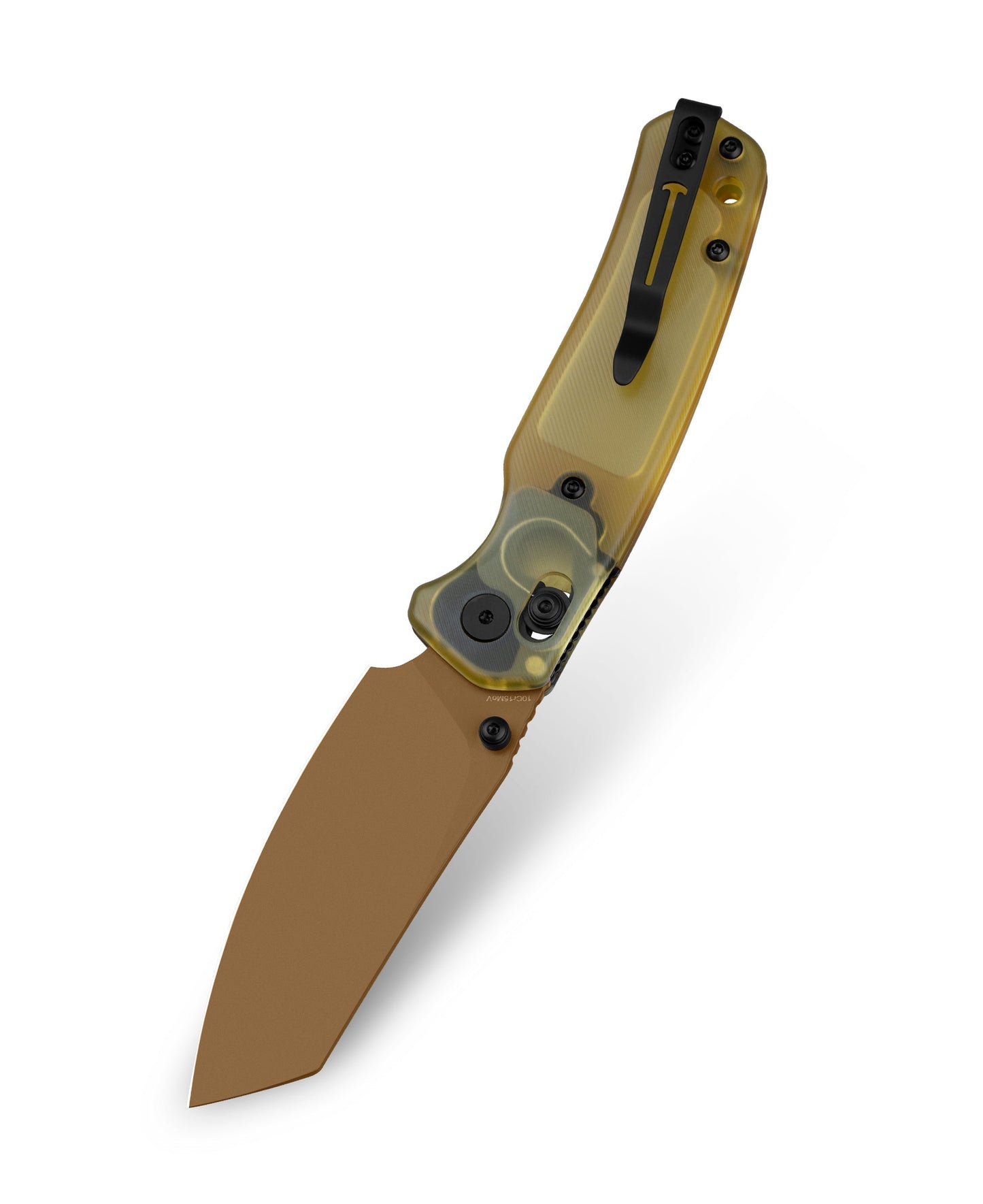 Bestechman Cicada's Wing BMK06D open position – B-Lock button lock, 7.205" OAL