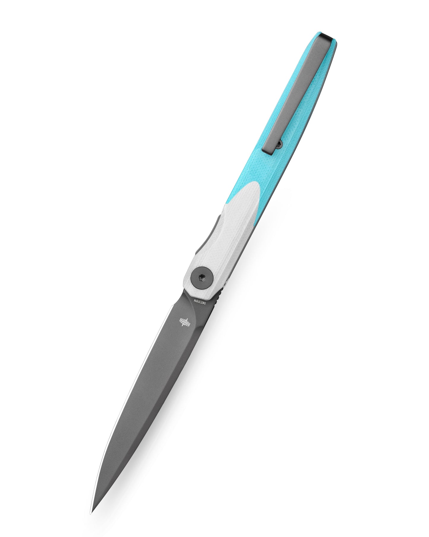 Bestechman LANZA BMK14D open position – front flipper, liner lock, 7.49" overall length