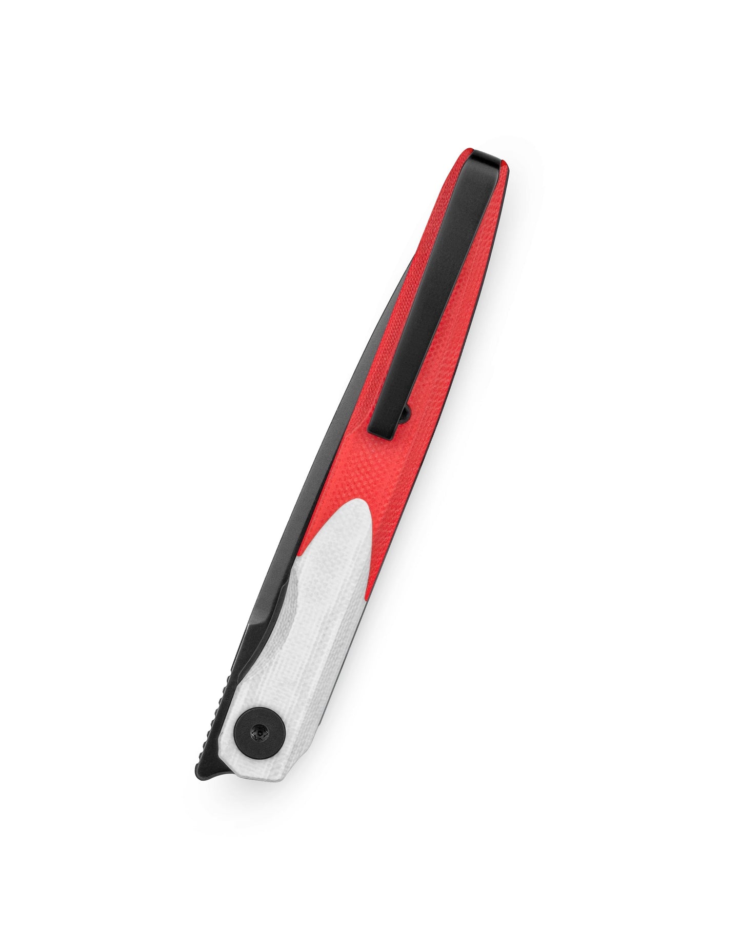 Bestechman LANZA BMK14G open position – front flipper deployed, liner lock engaged, 7.49″ OAL