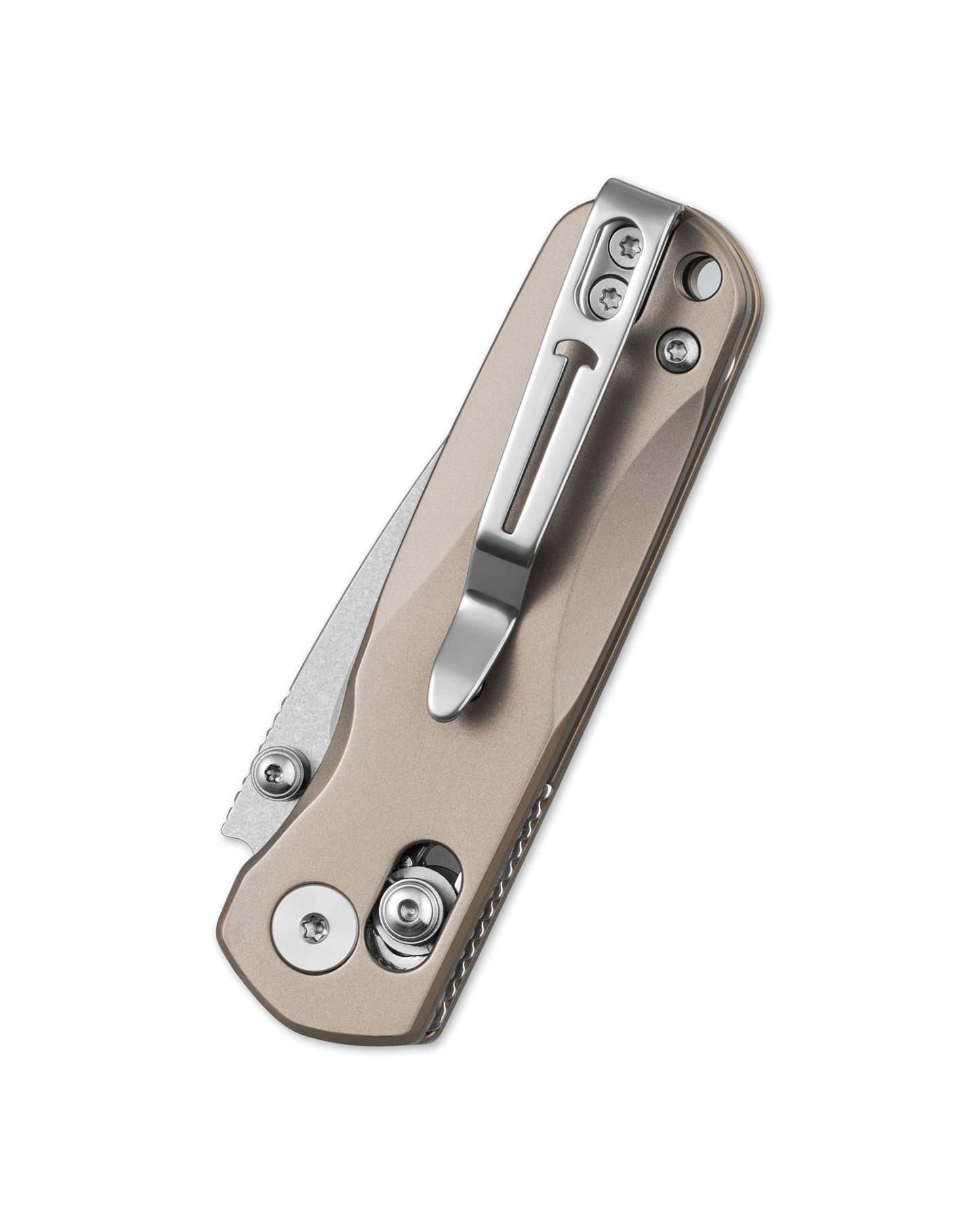 Bestechman SPRITE BMK21B blade detail – M390 Stonewash+Satin finish, 2.36″ blade