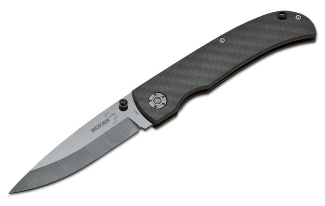 Boker Plus Anti-Grav 01BO036 Carbon Fiber Handle 3.25in Ceramic Blade Folding Knife