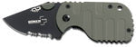 Boker Subcom 01BO589CAMO Serrated Folding Knife