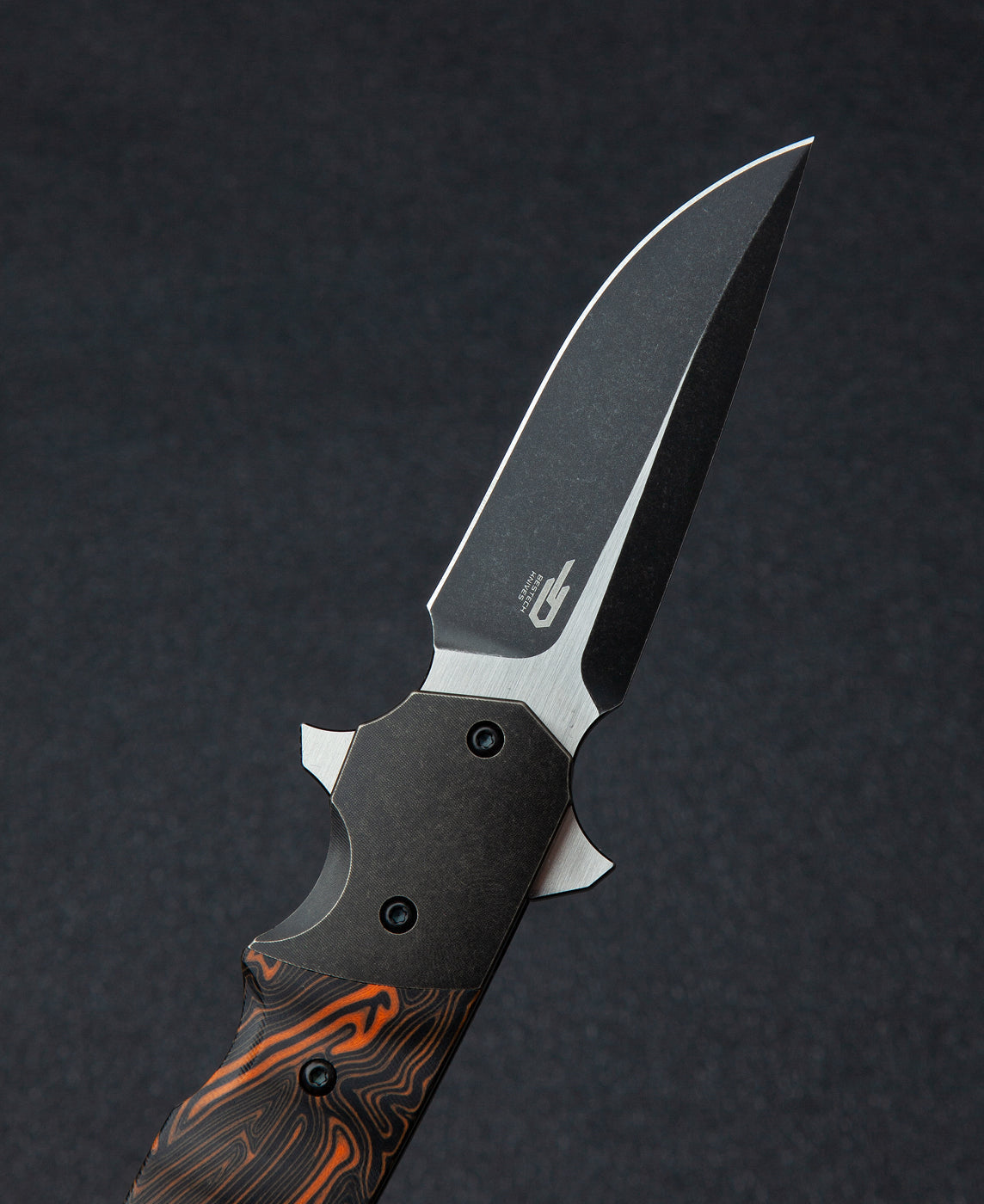 Bestech Freefall BT2007B open position – liner lock engaged, 6.42" overall length