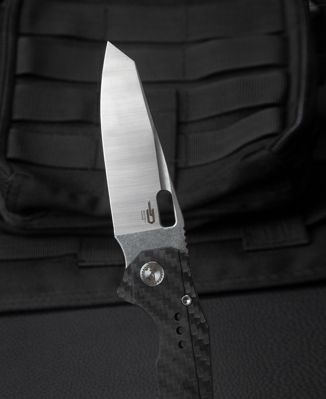 Bestech Nyxie BT2209C EDC carry – 98g Todd Knife and Tool design S35VN titanium folding knife for everyday carry
