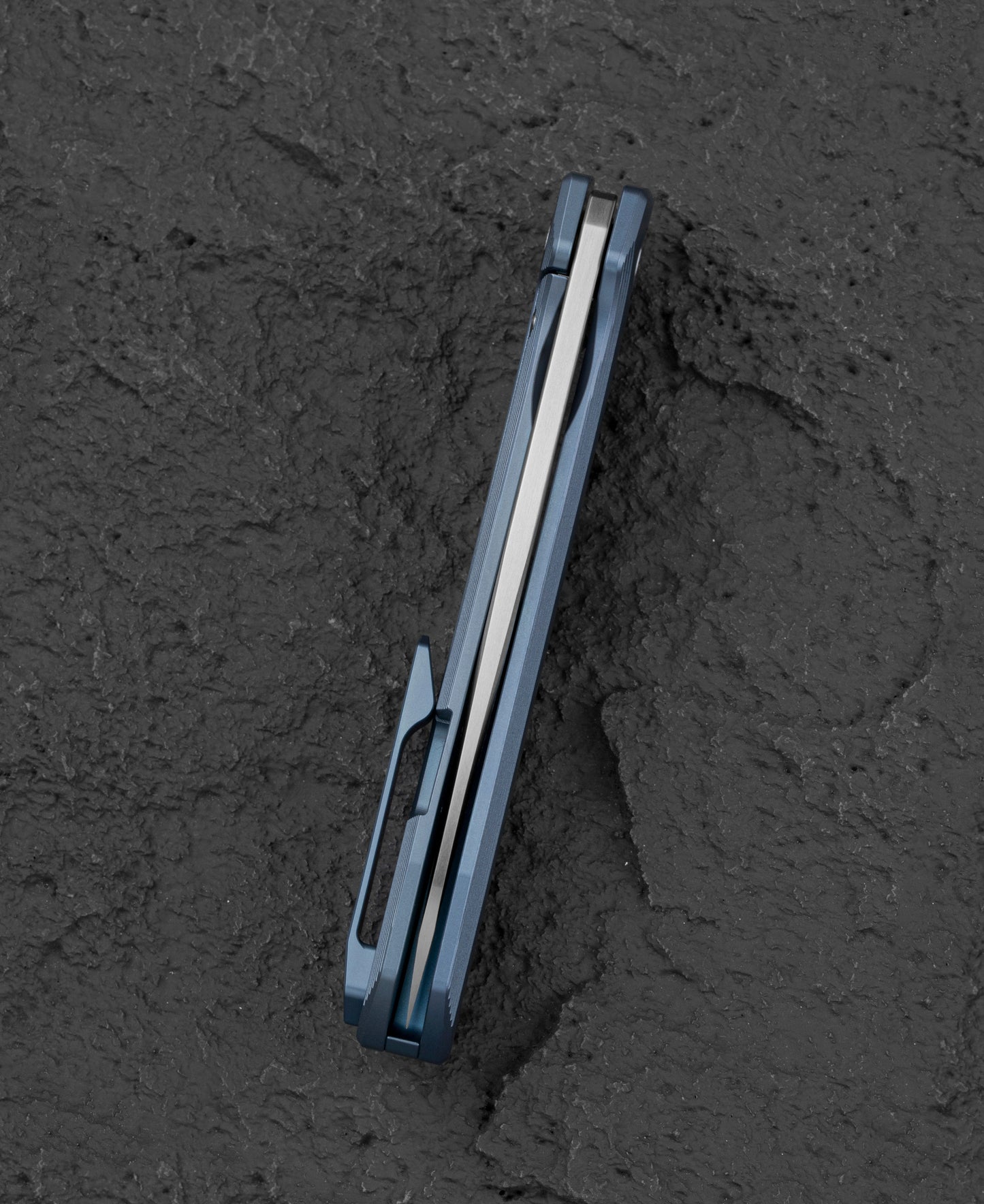 Bestech 9 BT2408C M390 3.78 Inch Hand Rubbed Satin Blade Detail