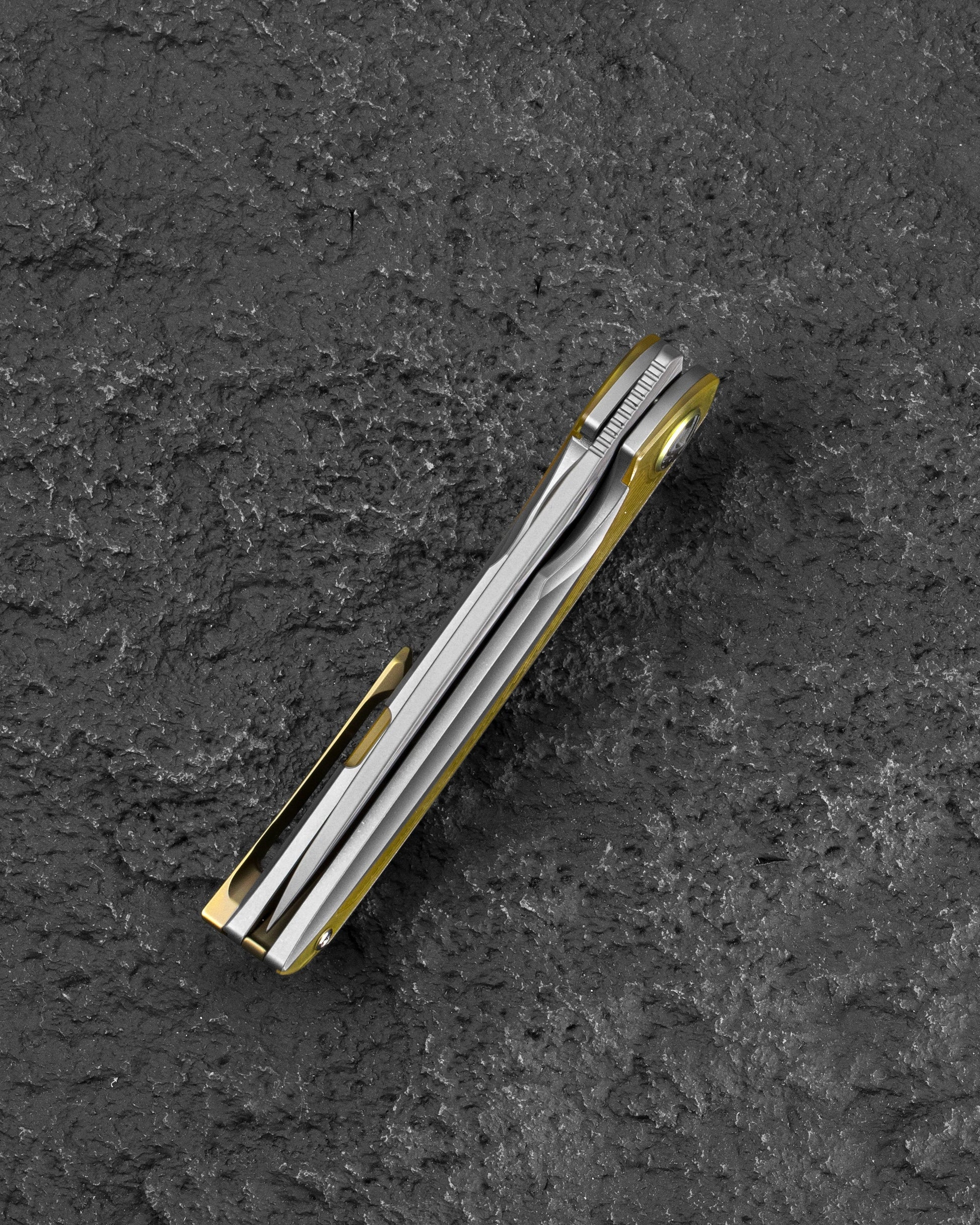 Bestech Senu BT2601A Titanium Pocket Clip Folding Knife Detail
