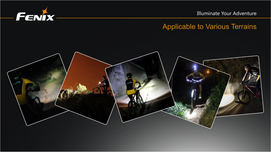 Fenix BTR20 CREE XM-L T6 800 Lumen NEUTRAL WHITE Rechargeable LED Bicycle Light