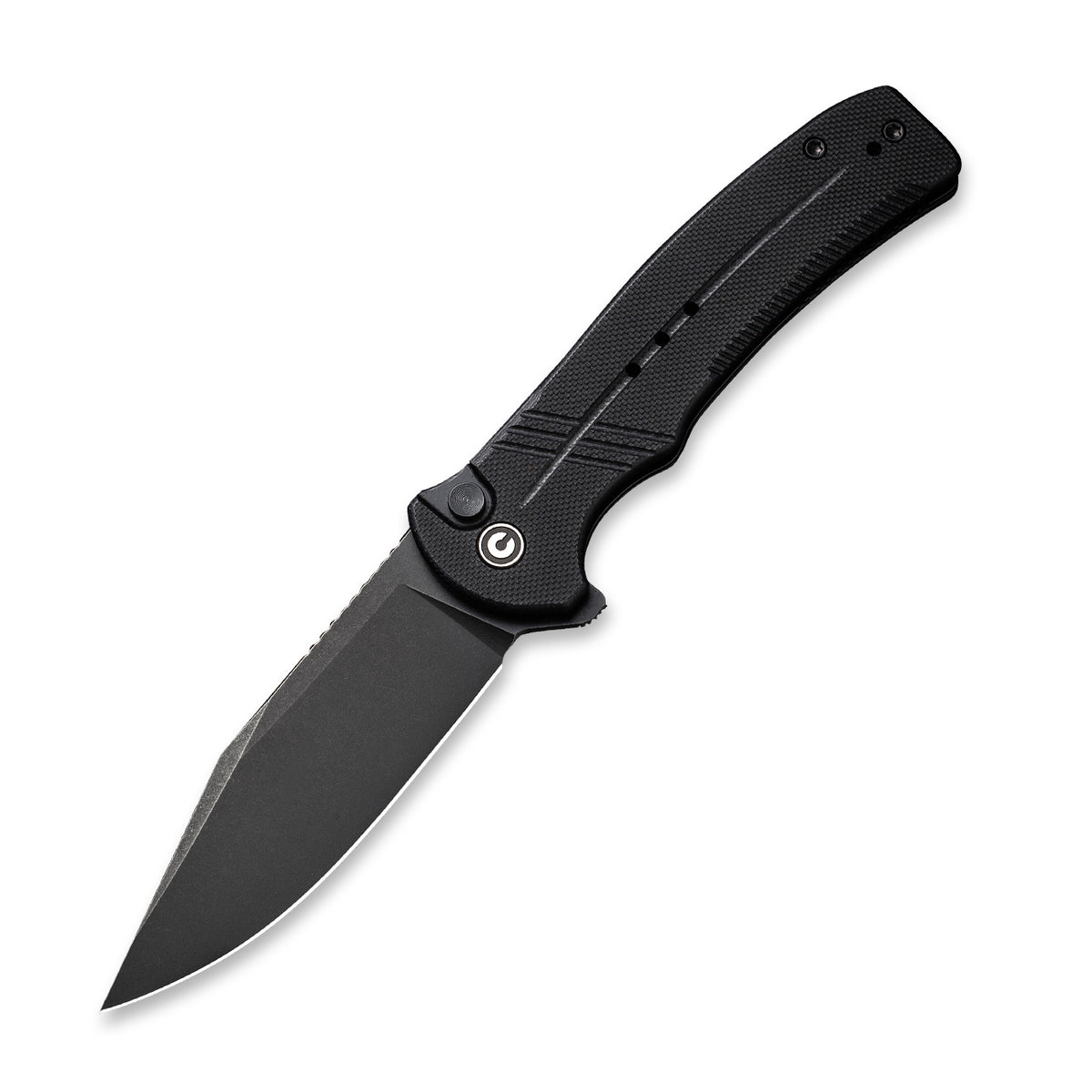 Civivi Cogent C20038D-1 Folding Knife 3.47" 14C28N Steel Blade Black G10 Handle