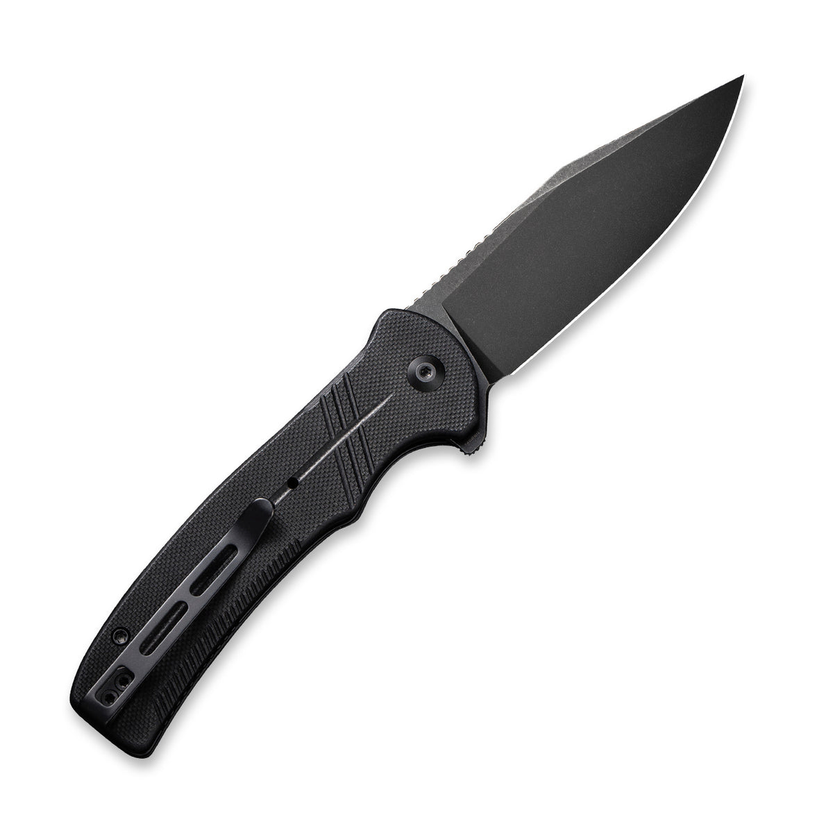 Civivi Cogent C20038D-1 Folding Knife 3.47" 14C28N Steel Blade Black G10 Handle
