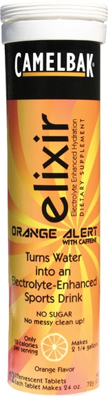 Camelbak Elixir Sugar Free Electrolyte 12 Tablets - Orange Alert