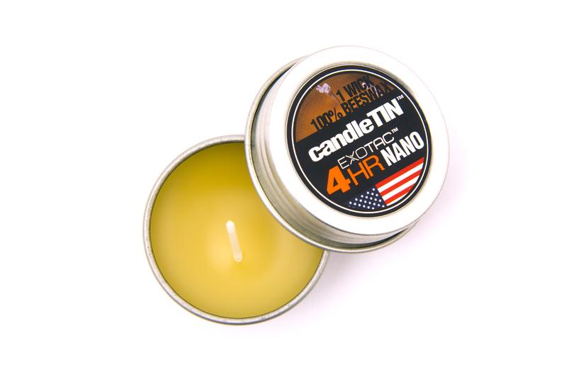 Exotac candleTIN Nano 100% Beeswax - 3 Pack
