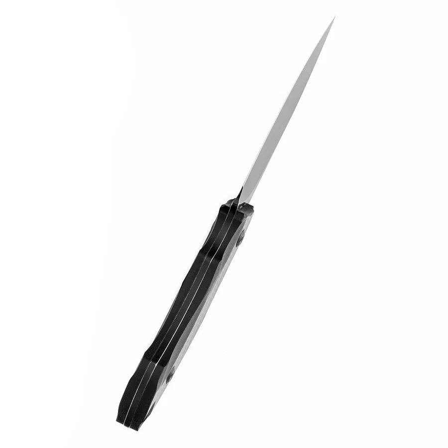 Tenable Luccio G007A6 – 3.81" Blackwash 14C28N Blade, Carbon Fiber + G10 Handle