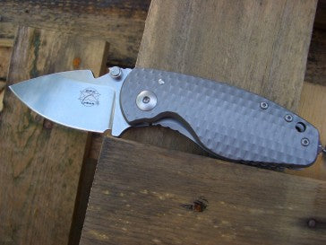 DPx HEAT/F 3D Ti Limited Edition Plain Edge Folding Knife (2.26 Inch Blade)