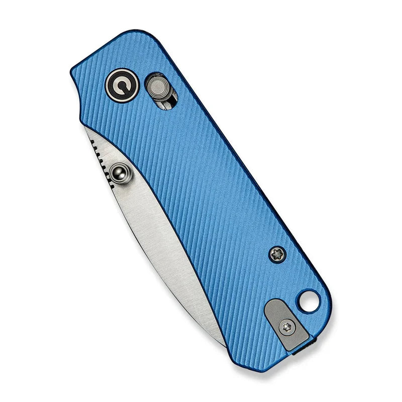 We Knife Co Ltd Baby Banter 2 2.34" Nitro-V Aluminum Blue C23074-1
