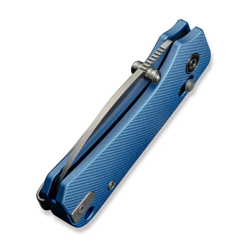 We Knife Co Ltd Baby Banter 2 2.34" Nitro-V Aluminum Blue C23074-1