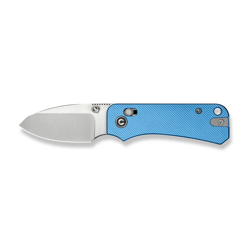 We Knife Co Ltd Baby Banter 2 2.34" Nitro-V Aluminum Blue C23074-1