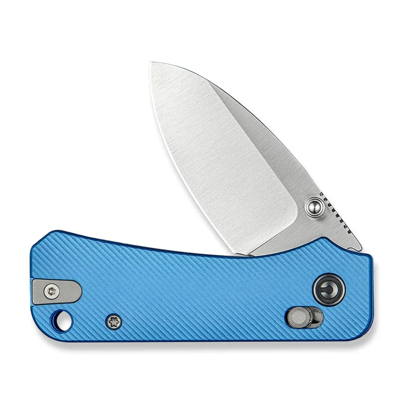 We Knife Co Ltd Baby Banter 2 2.34" Nitro-V Aluminum Blue C23074-1