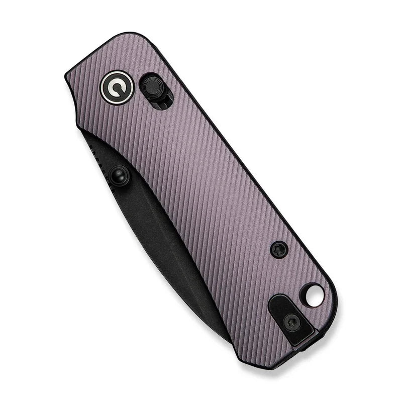 We Knife Co Ltd Baby Banter 2 2.34" Nitro-V Aluminum Purple C23074-2