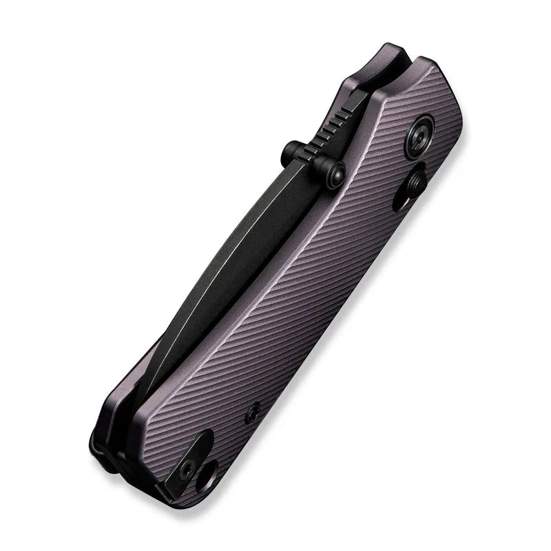 We Knife Co Ltd Baby Banter 2 2.34" Nitro-V Aluminum Purple C23074-2