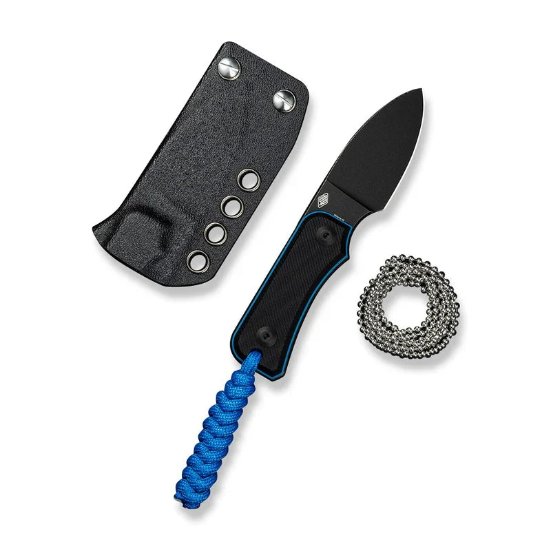 We Knife Co Ltd Baby Banter 2.39" Nitro-V G10 Black, Blue C23045-1