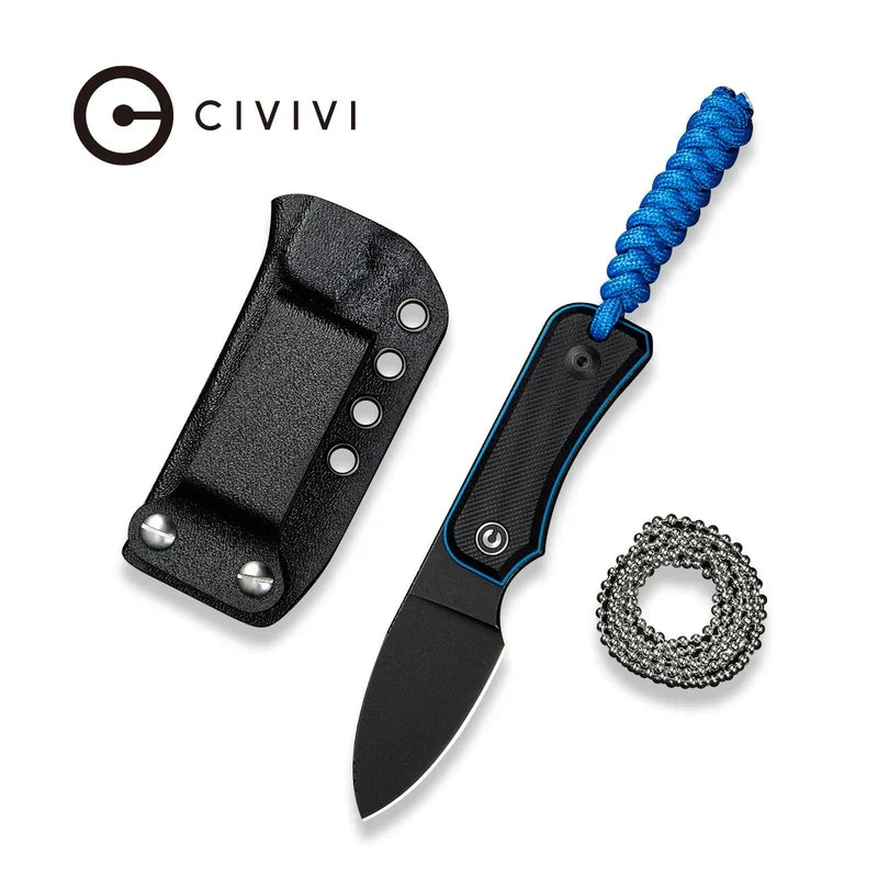 We Knife Co Ltd Baby Banter 2.39" Nitro-V G10 Black, Blue C23045-1