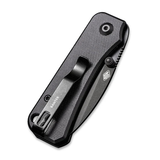We Knife Co Ltd Baby Banter 2.34" Nitro-V Black G10 C19068S-2