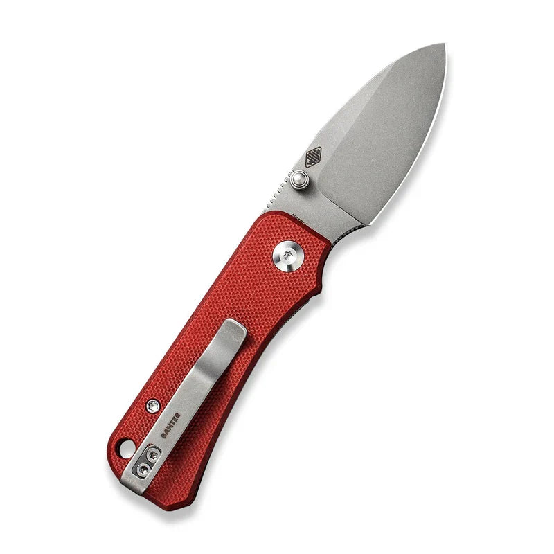 We Knife Co Ltd Baby Banter 2.34" Nitro-V Burgundy G10 C19068S-6