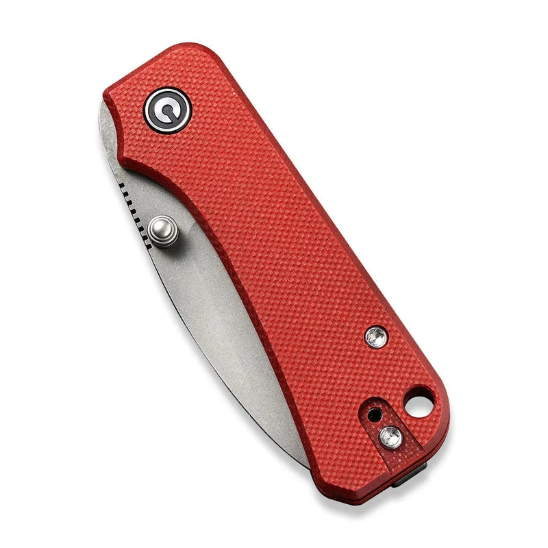 We Knife Co Ltd Baby Banter 2.34" Nitro-V Burgundy G10 C19068S-6