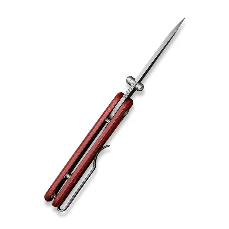 We Knife Co Ltd Baby Banter 2.34" Nitro-V Burgundy G10 C19068S-6