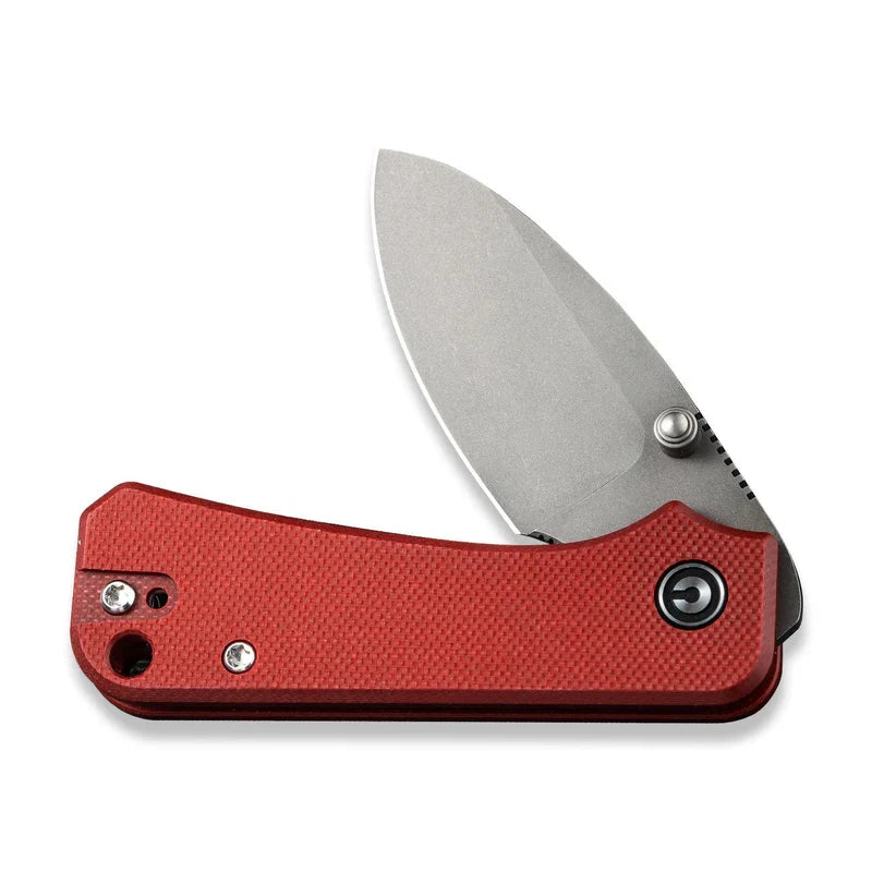 We Knife Co Ltd Baby Banter 2.34" Nitro-V Burgundy G10 C19068S-6