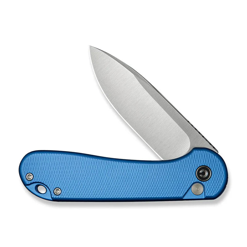 We Knife Co Ltd Elementum II 2.96" Nitro-V Aluminum Blue C18062PD-2