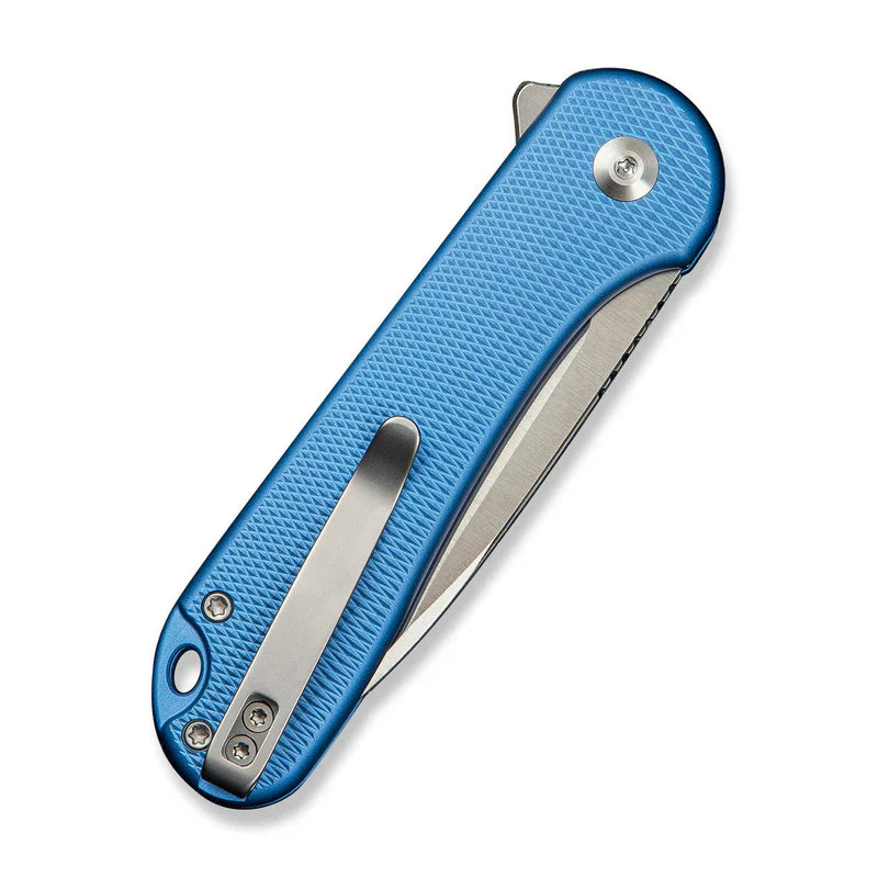We Knife Co Ltd Elementum II 2.96" Nitro-V Aluminum Blue C18062PD-2