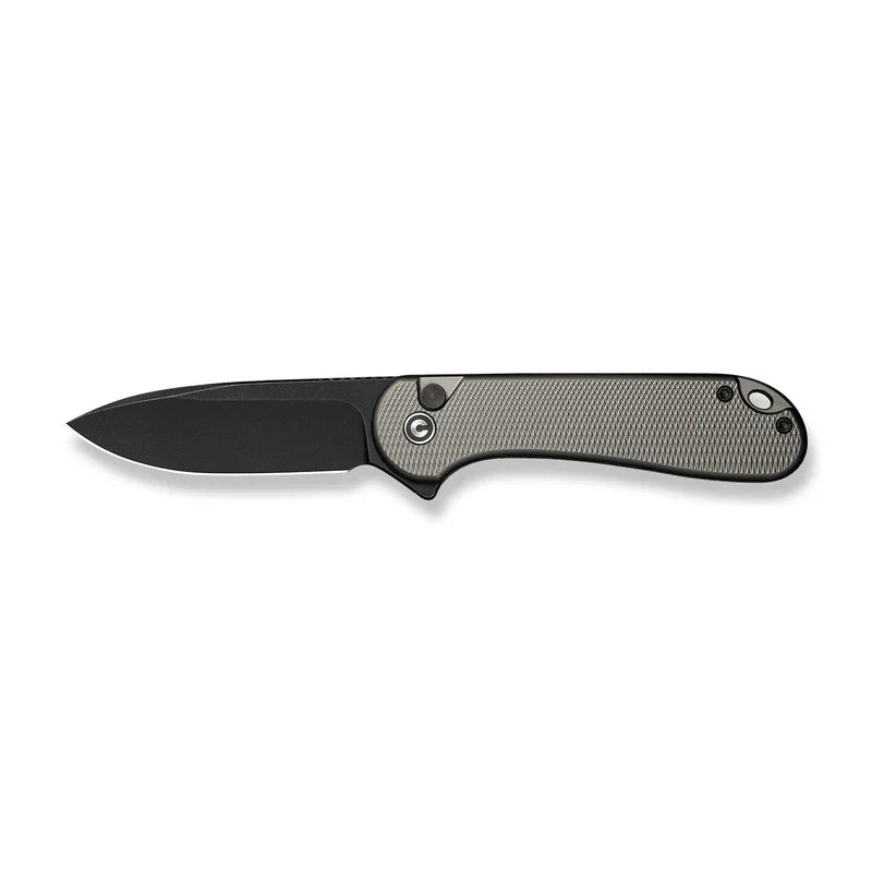 We Knife Co Ltd Elementum II 2.96" Nitro-V Aluminum Gray C18062PD-1