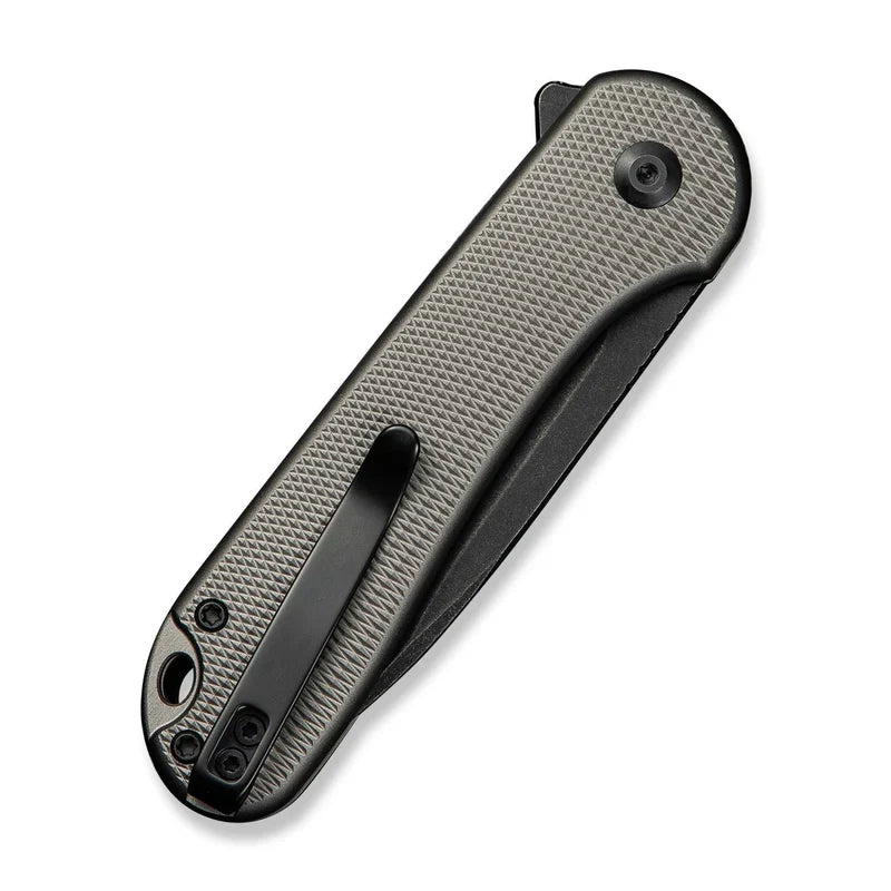 We Knife Co Ltd Elementum II 2.96" Nitro-V Aluminum Gray C18062PD-1