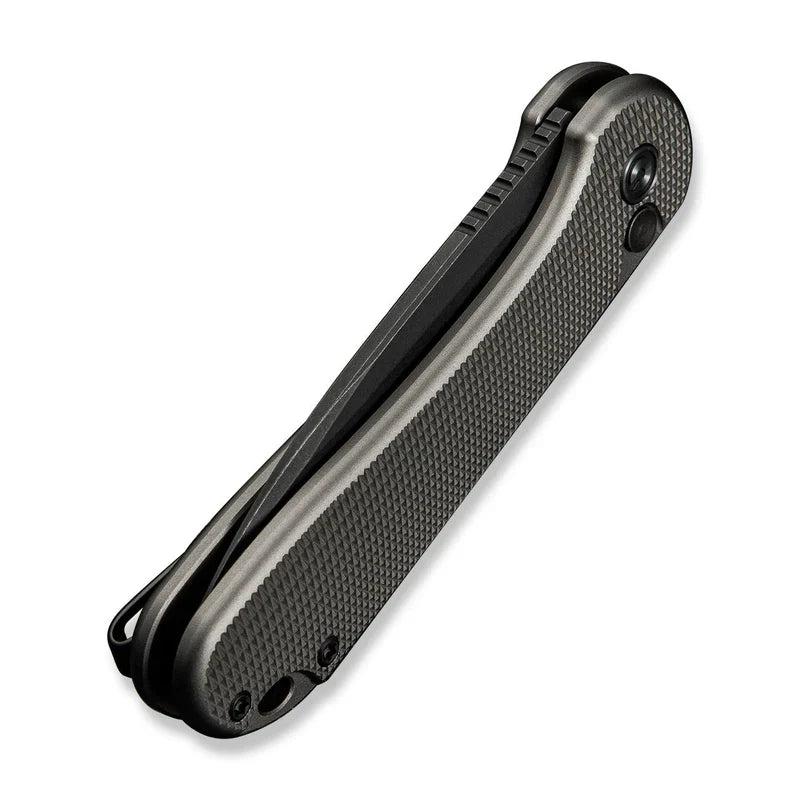 We Knife Co Ltd Elementum II 2.96" Nitro-V Aluminum Gray C18062PD-1